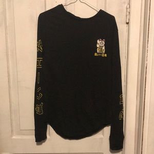 Men’s Black And Yellow Long Sleeve